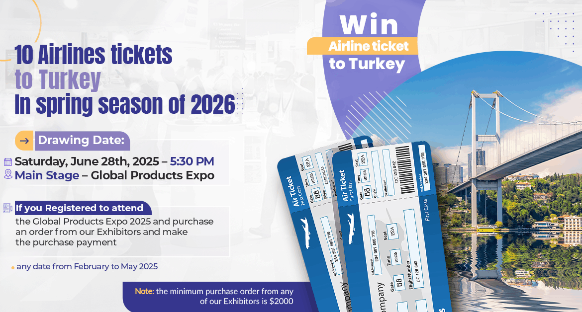raffle for 10 airline tickets