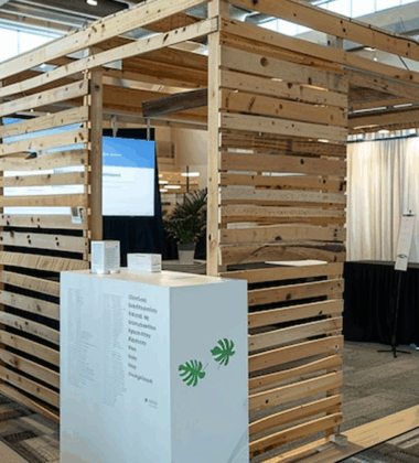 sustainable booth